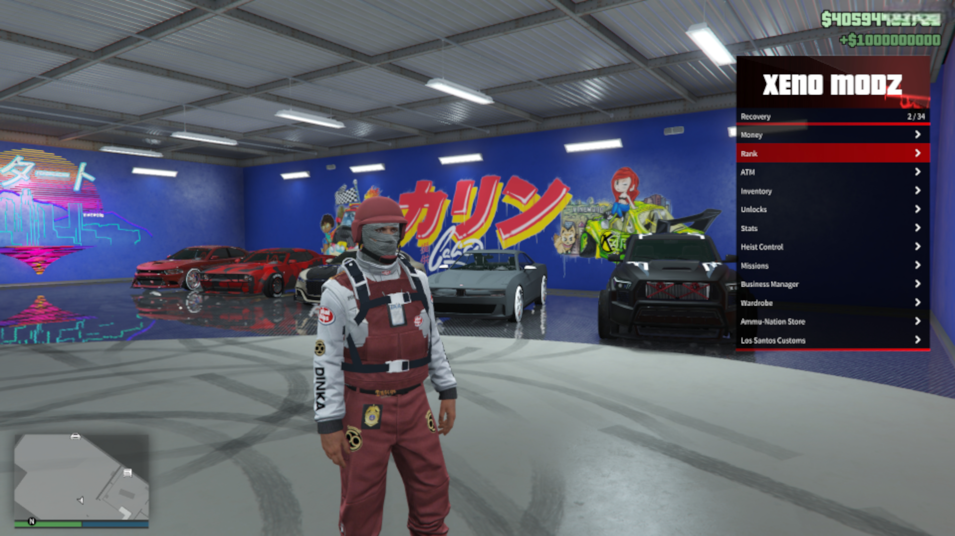 XenoModz Mod Menu In-Game